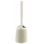 CURVER escobilla de baño Knit con soporte, blanca, Ø14x43 cm