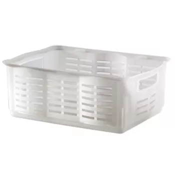 Curver Alfa L cesta de almacenamiento 40,6 x 30,4 x 15,6 cm transparente
