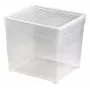 CURVER caja textil con tapa 33L transparente 39,5x34,2x34,3cm
