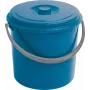 CURVER cubo con tapa 16L azul