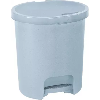 Curver cubo de pedal 25L redondo gris con tapa soft-close
