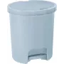 Curver cubo de pedal 25L redondo gris con tapa soft-close