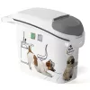 Contenedor para comida de perro CURVER Pets Life 6 kg 15L 23x50x36 cm