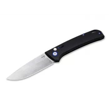 Böker Plus FRND Silver navaja D2 acero Framelock EDC