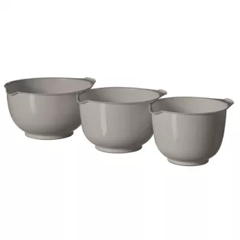Curver set de bols para mezclar 3 piezas 1,5L + 2L + 2,5L gris claro
