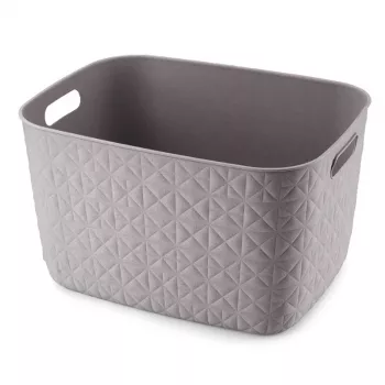 Curver Softex L Cesto de almacenamiento 19L Gris-Marrón 37,9x29,2x22,1cm