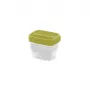 CURVER set de fiambreras rectangulares 4 x 0,75 L Vedo transparente verde | hermético y apilable