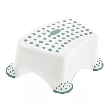 KEEEPER Tomek escalón infantil Winnie the Pooh 40,5x28,5x14 cm blanco