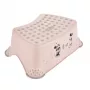 keeeper Tomek escalón infantil Minnie Mouse, 40,5 x 28,5 x 14 cm, rosa, capacidad de carga 120 kg, antideslizante