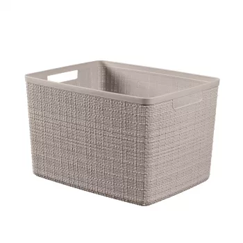 CURVER Cesta Jute L 20L 36x28x23cm Beige