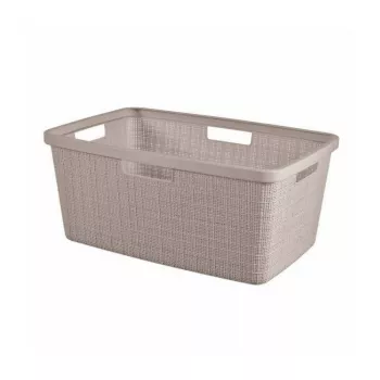 CURVER Cesta de ropa Jute 46L 59x39x26cm Beige
