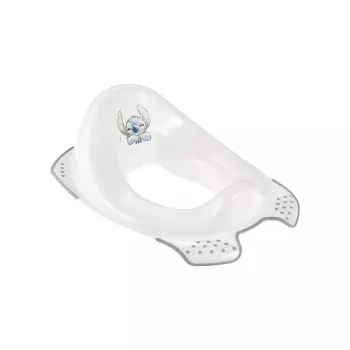keeeper Ewa Stitch orinal infantil con función antideslizante, blanco, 30x40x15 cm