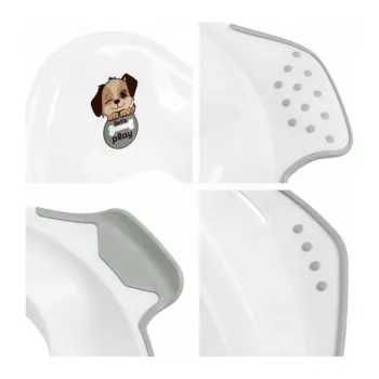 keeeper orinal infantil con función antideslizante 'Ewa Dogs' blanco 30x40x15 cm