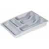Cubertero CURVER 30 x 42 x 6,4 cm, gris
