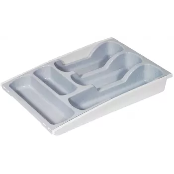 Cubertero CURVER 30 x 42 x 6,4 cm, gris