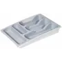 Cubertero CURVER 30 x 42 x 6,4 cm, gris
