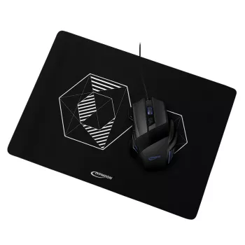 Set combo gaming TYPHOON TI019, ratón + alfombrilla