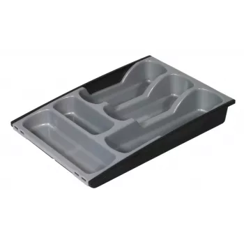 CURVER Modulo Nature bandeja de servir rectangular 42x30x6,4 cm pizarra negra