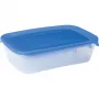CURVER Fresh&Go recipiente rectangular para almacenar alimentos, set de 3 (2L, 1L, 0,5L) azul