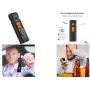 LogiLink alcoholímetro con pantalla LCD, negro