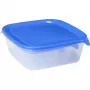 CURVER Fresh&Go set de fiambreras rectangulares, 3 piezas (0,25L + 0,8L + 1,7L) azul