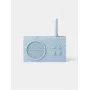 Lexon Tykho 3 radio FM portátil y altavoz Bluetooth azul claro