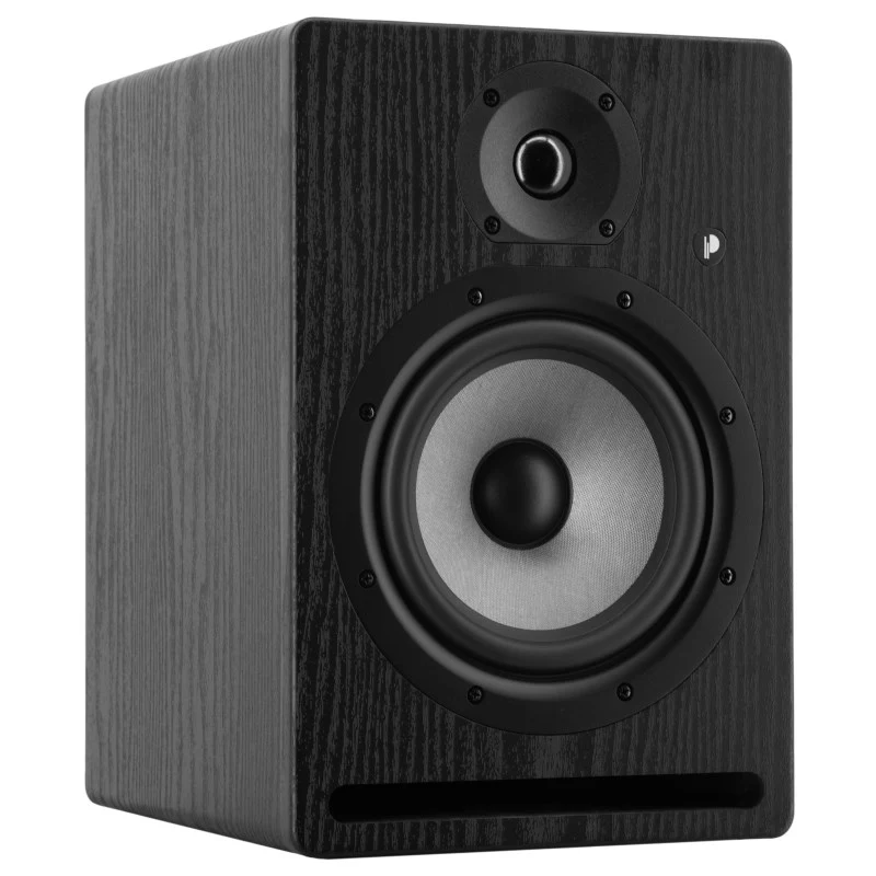 Prodipe Pro 7 V4 Black Wood - Monitor de estudio activo de 6,5 pulgadas, 100W RMS