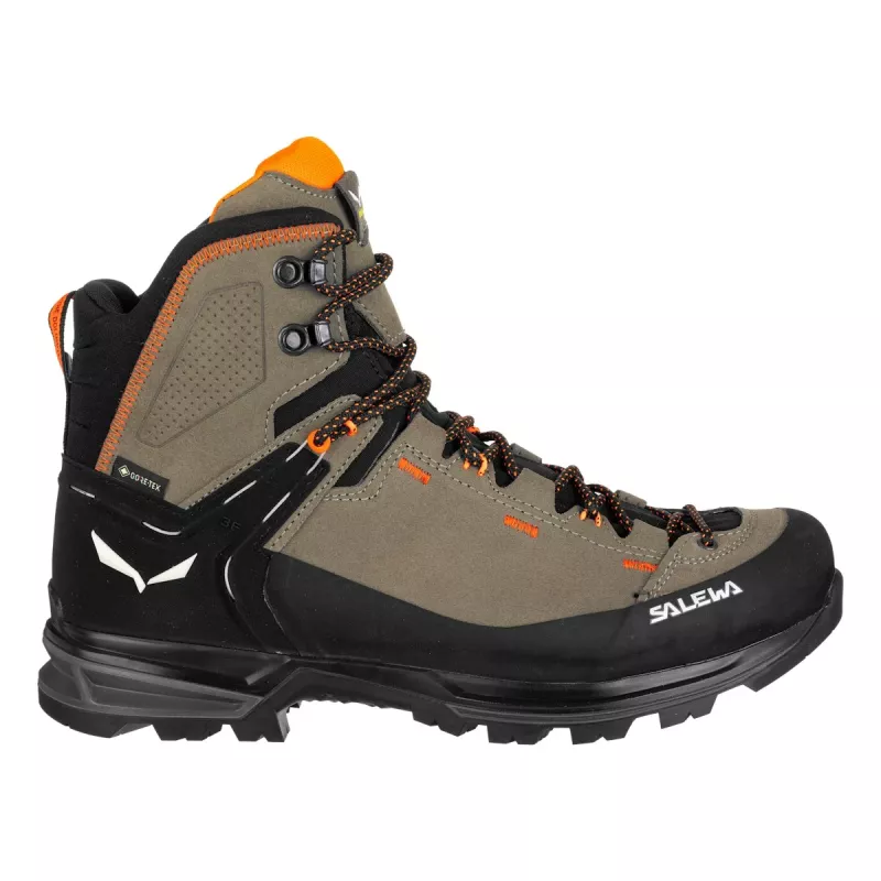 Salewa MTN Trainer 2 Mid GTX hombre botas de trekking impermeables - Bungee Cord/Negro