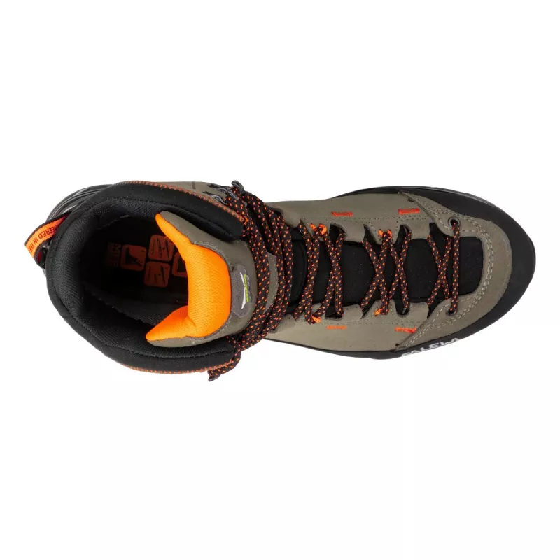 Salewa MTN Trainer 2 Mid GTX hombre botas de trekking impermeables - Bungee Cord/Negro