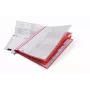 DURABLE 255503 Carpeta de vistas convencional A4 Rojo Transparente frontal
