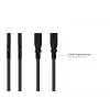 KABELMEISTER Cable de alimentación euro CEE 7/16 a IEC C7, 7,5m, Negro, 0,75mm²