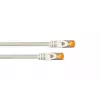 Kabelmeister Cable de red Cat.7 S/FTP, funda TPE, libre de halógenos, gris, 0,5m
