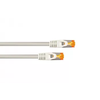 Kabelmeister Cable de red Cat.7 S/FTP, funda TPE, libre de halógenos, gris, 0,5m