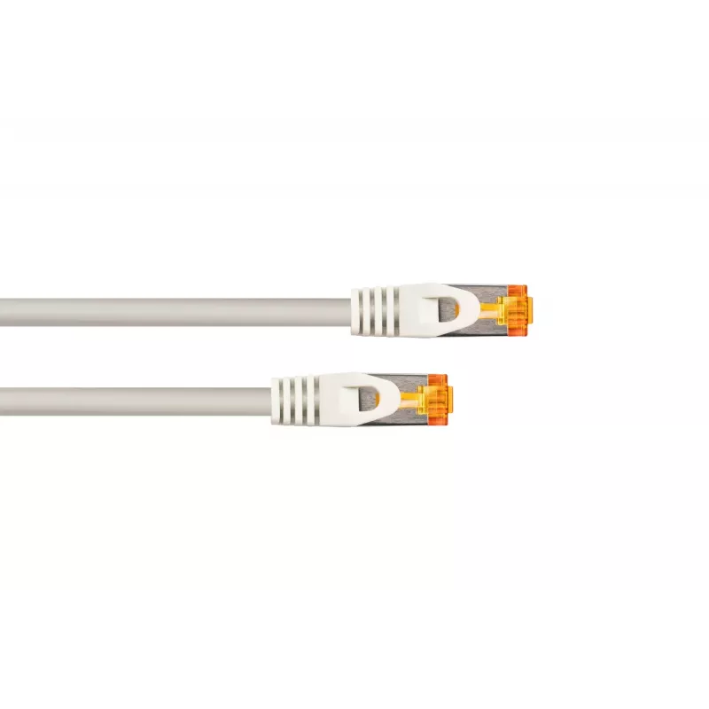 Kabelmeister Cable de red Cat.7 S/FTP, funda TPE, libre de halógenos, gris, 0,5m