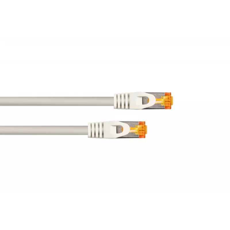 Cable Cat.7 S/FTP Patch, funda TPE, libre de halógenos, gris, 3m Kabelmeister