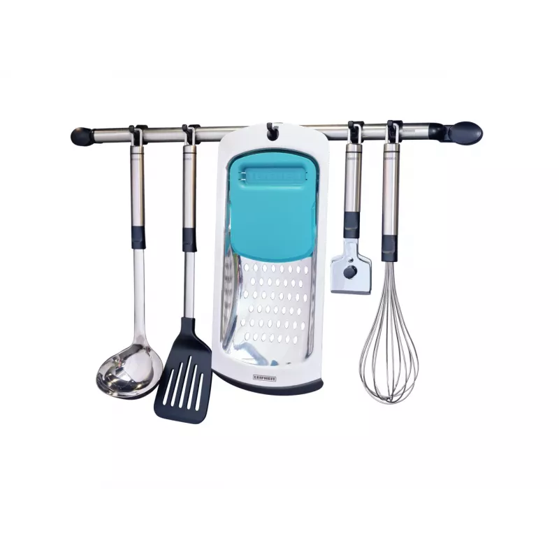 Rallador de spätzle pequeño Profi Series, acero inoxidable, blanco/verde LEIFHEIT