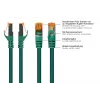 Cable Cat.7 S/FTP RJ45 Patch, TPE libre de halógenos, verde, 1,5m Kabelmeister