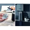 Vaso térmico Flip 350 ml negro con aislamiento al vacío y tapa flip-top LEIFHEIT