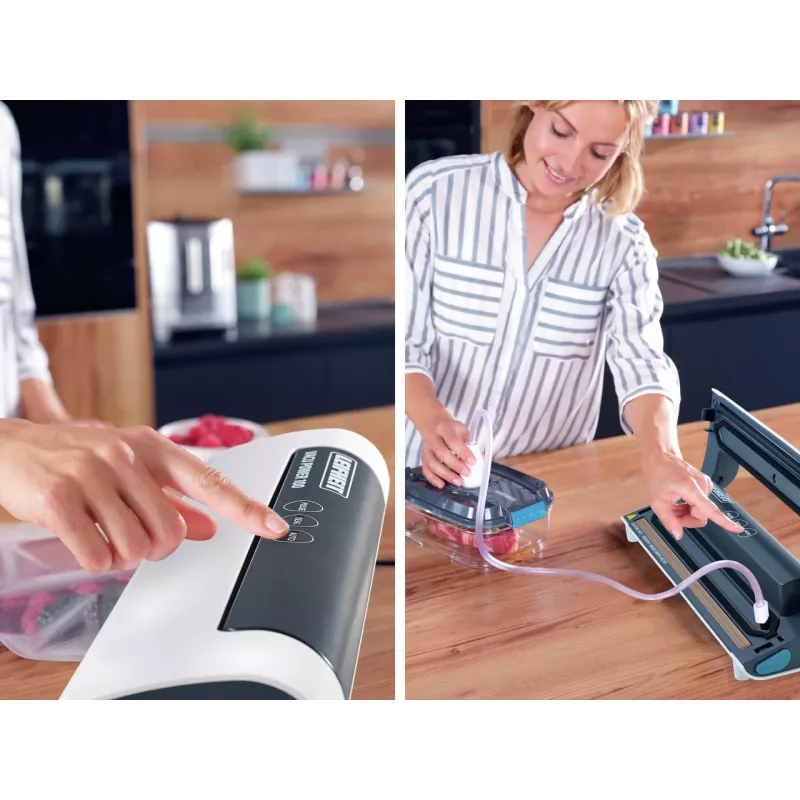 Máquina de vacío Vacu Power 100 blanco/plata LEIFHEIT