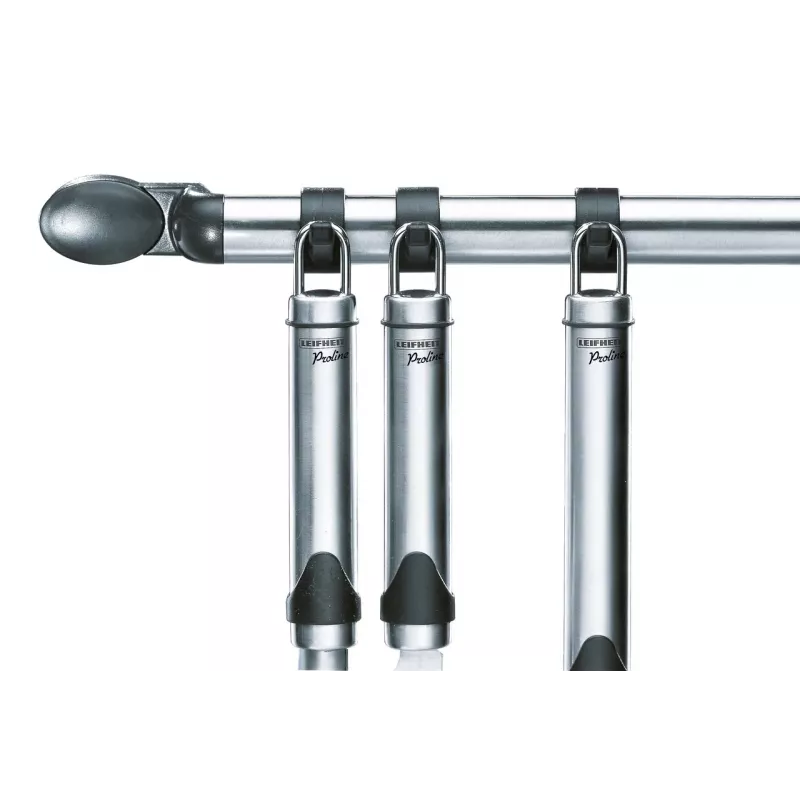 Soporte de utensilios de cocina ProLine, acero inoxidable, plata, 10,5 x 15 cm, de pie LEIFHEIT