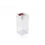 Recipiente de conservación de alimentos Fresh&Easy 1,2 L, hermético, sin BPA, transparente con tapa blanca/gris LEIFHEIT