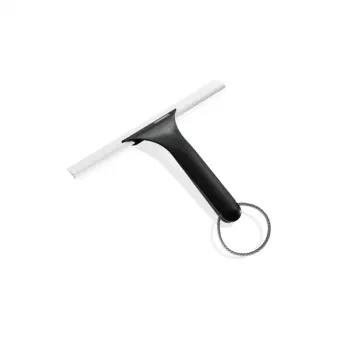 Limpiador de mamparas de ducha Cabino, negro, hoja de 24 cm LEIFHEIT