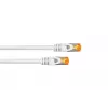 Cable Cat.7 S/FTP Patch Kabelmeister, RJ45, funda TPE, libre de halógenos, blanco, 1,5m