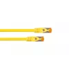 Cable Cat.7 S/FTP Patch KABELMEISTER, RJ45, TPE, libre de halógenos, amarillo, 0,15 m