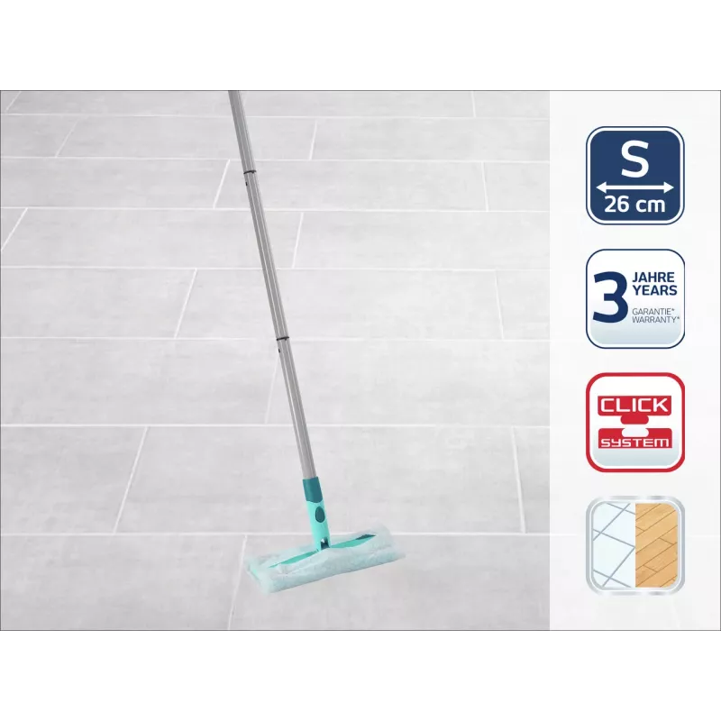 Cepillo de suelo Clean & Away S LEIFHEIT con set de mango 26cm