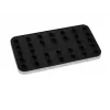 Reposador de plancha de silicona LEIFHEIT 25,5 x 14 cm, resistente al calor hasta 250°C, antideslizante, azul