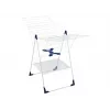 Tendedero Classic 250 Flex LEIFHEIT - 25 m de tendedero, alas ajustables en altura, plegable, blanco/azul