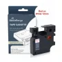 Cinta de rotulación compatible con Dymo D1 MediaRange 12mm x 7m rojo sobre blanco