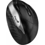 Ratón inalámbrico Genius Ergo 8250S, 1600 DPI, negro/plata
