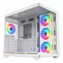 FSP Fortron M341-WA caja de PC semitorre con cristal templado y 4 ventiladores ARGB